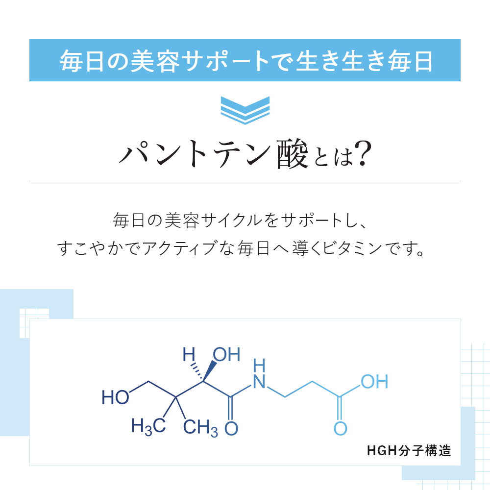 [VitalMe]バイタルミー パントテン酸500mg：2