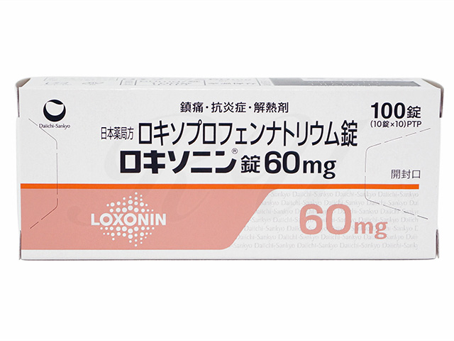 商品画像: ロキソニン錠60mg 【1箱100錠】